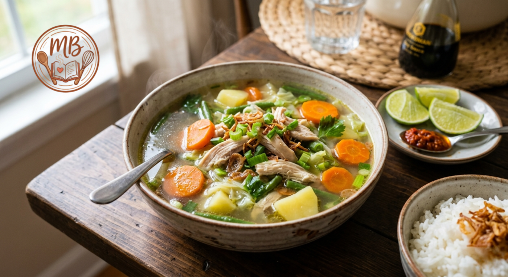 Sup Ayam Sayuran Bening