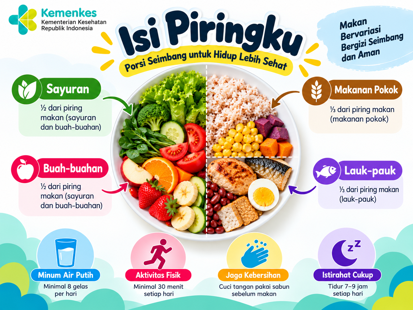 Pola makan seimbang